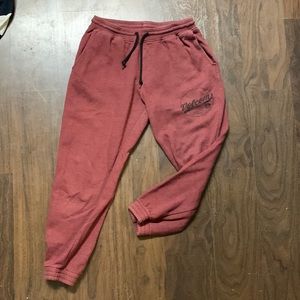 Maroon Volcom Sweatpants/ jogger